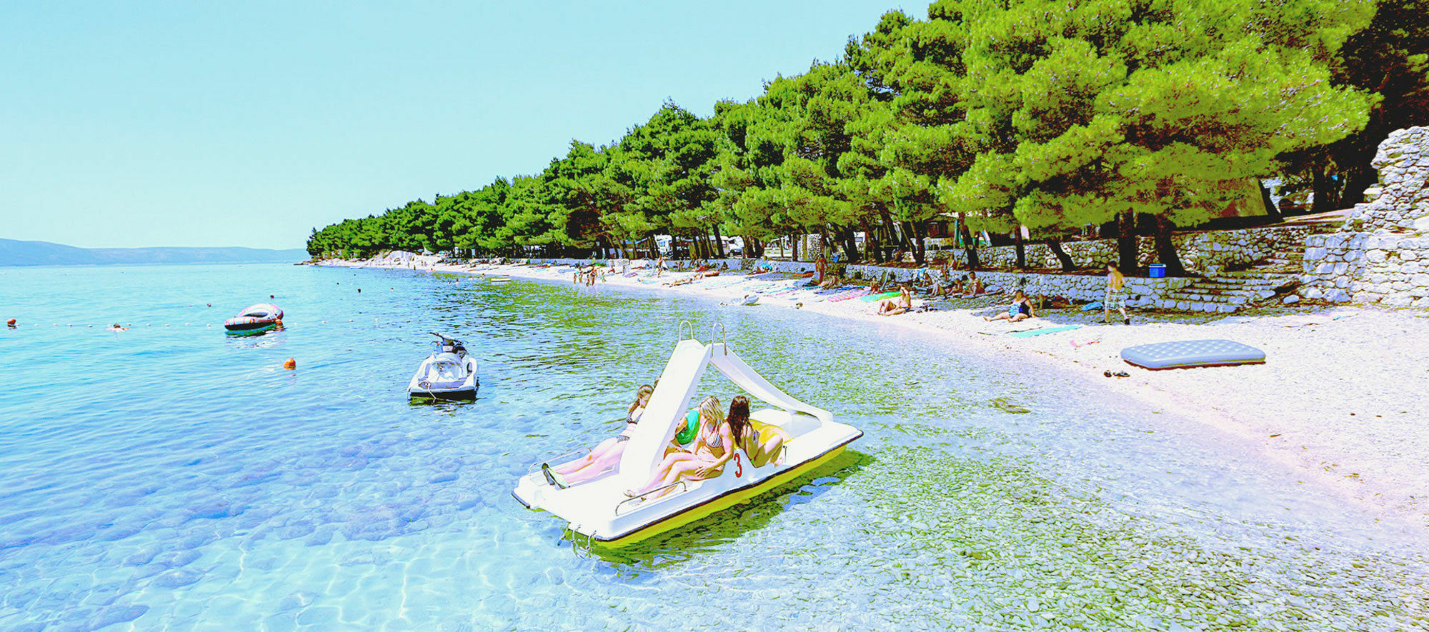 Camp Dole Zivogosce Hotel Podgora Exterior foto